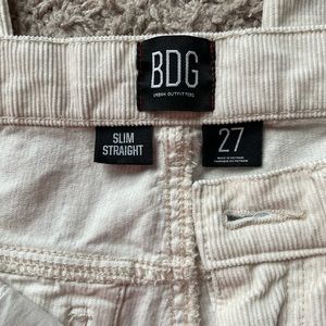 Urban Outfitters BDG slim straight corduroys